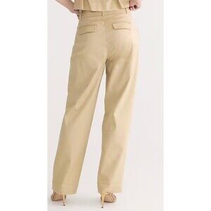 J. Crew Size 6 Straight-leg essential pant in lightweight chino Business Casual